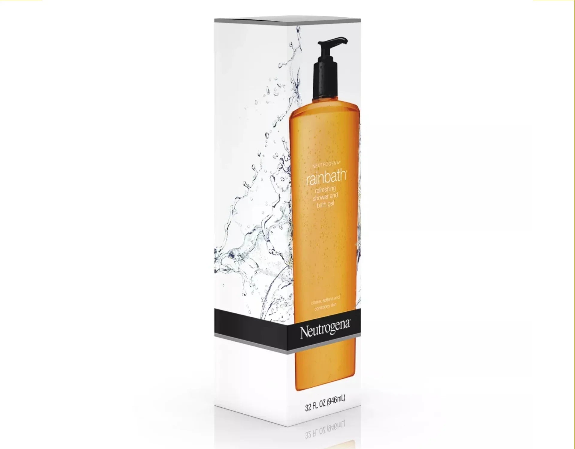 Neutrogena Rainbath Sizehower Gel 32 Ounce (Pack of 5)