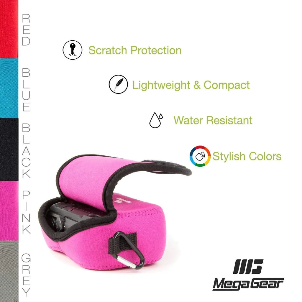 MegaGear Sizeony Cyber-shot DSizeC-RX100 VII, DSizeC-RX100 VI, DSizeC-RX100 V, DSizeC-RX100 IV, DSizeC-RX100 III, DSizeC-RX100 II Neoprene Camera Case