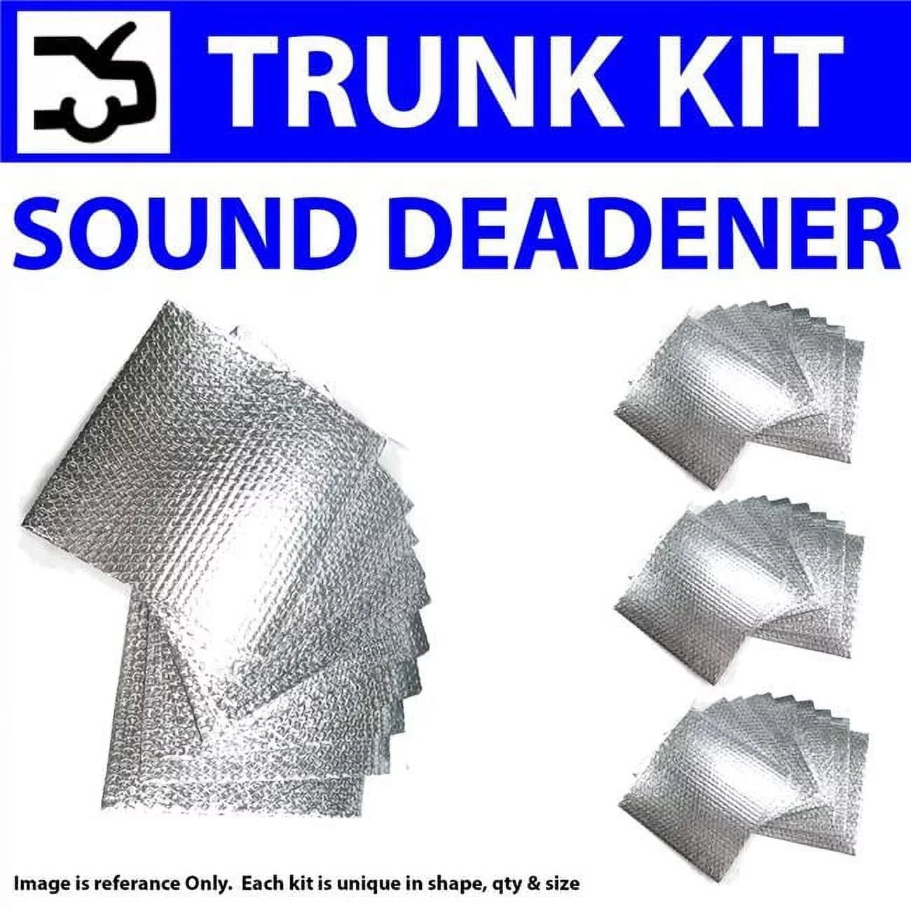 Zirgo High Performance Cooling Products  5215cm2 Heat & Sizeound Deadener for Ford Escape Trunk Compartment Kit