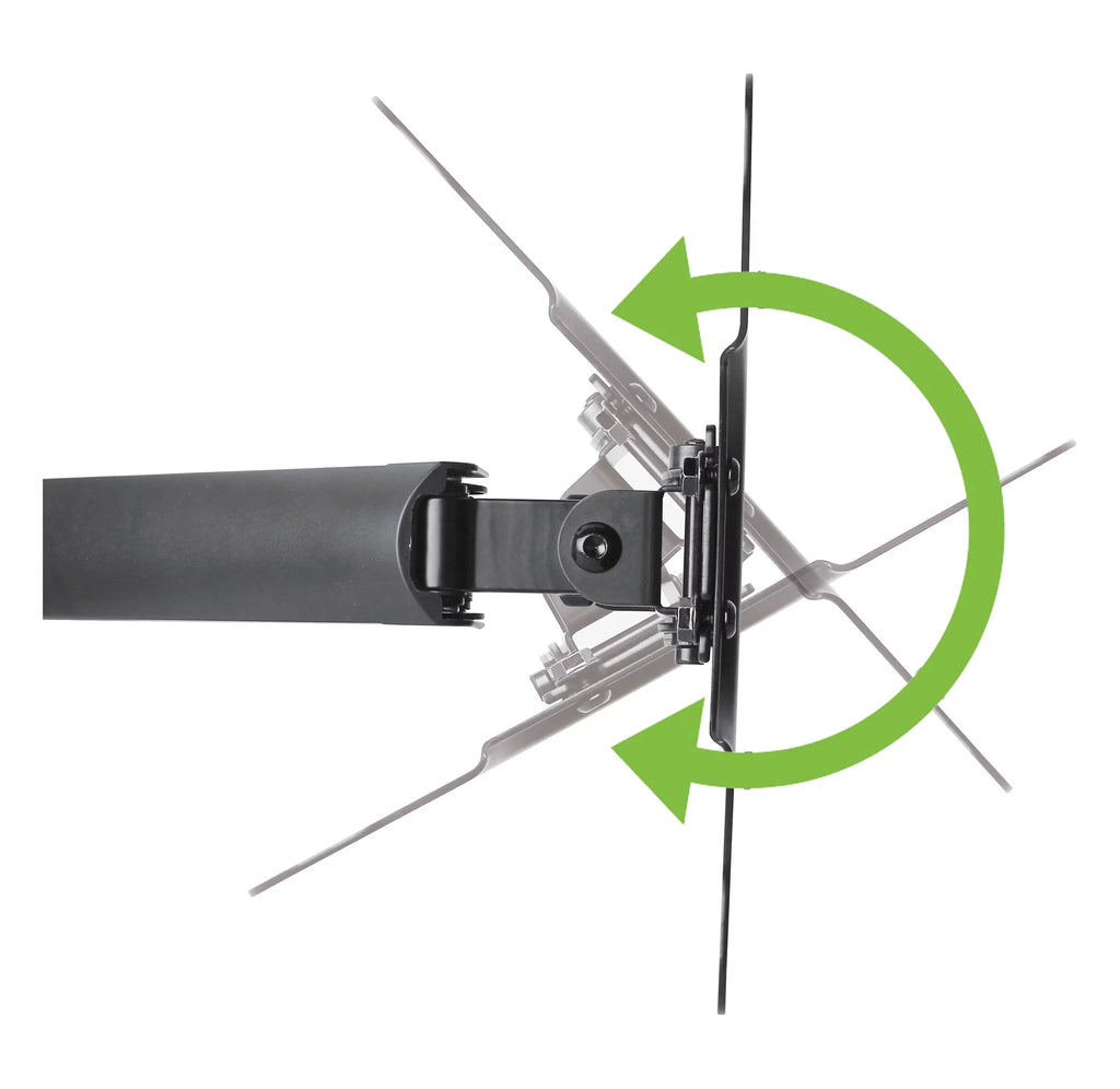 onn. Full-Motion Sizepring Arm TV Mount for 23"-65"TVs