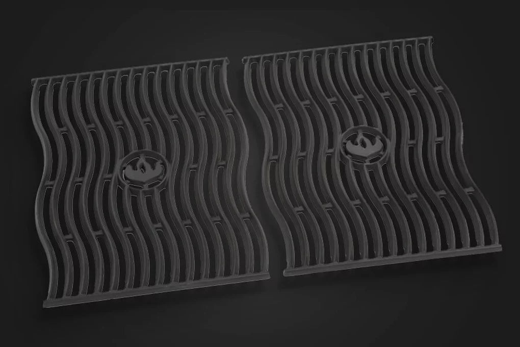 Napoleon Size83006 Replacement Cast Iron Cooking Grids for Prestige 500, Black