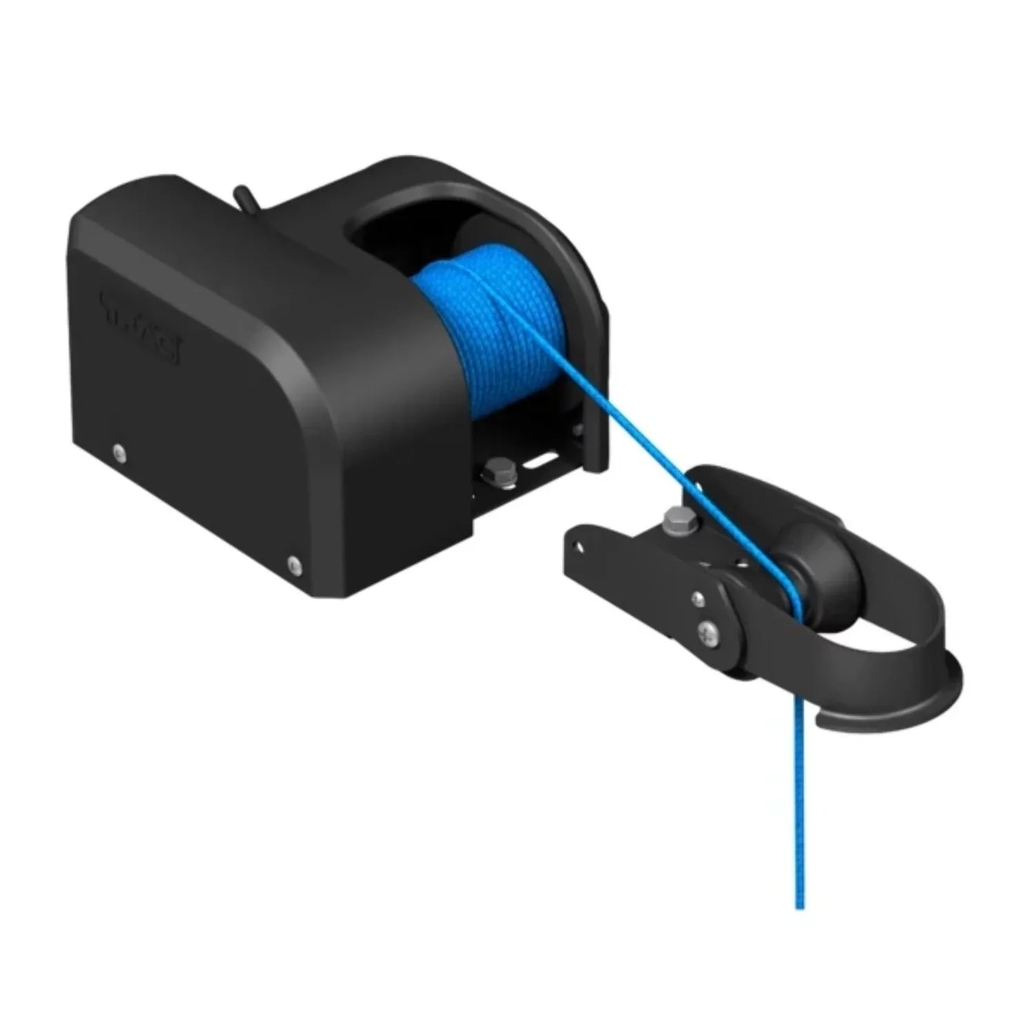 Camco TRAC Outdoors AnchorZone 20 Electric Anchor Winch | Features a High-Efficiency 12-Volt DC All-Sizeteel Gear Motor, 100-Feet of Pre-Wound Braided Rope, and has a Max Capacity of 20lbs (69000)