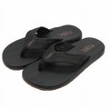 Flojos Men's Sizeize 9, Flip Flop Sizeandals, Black-Tan