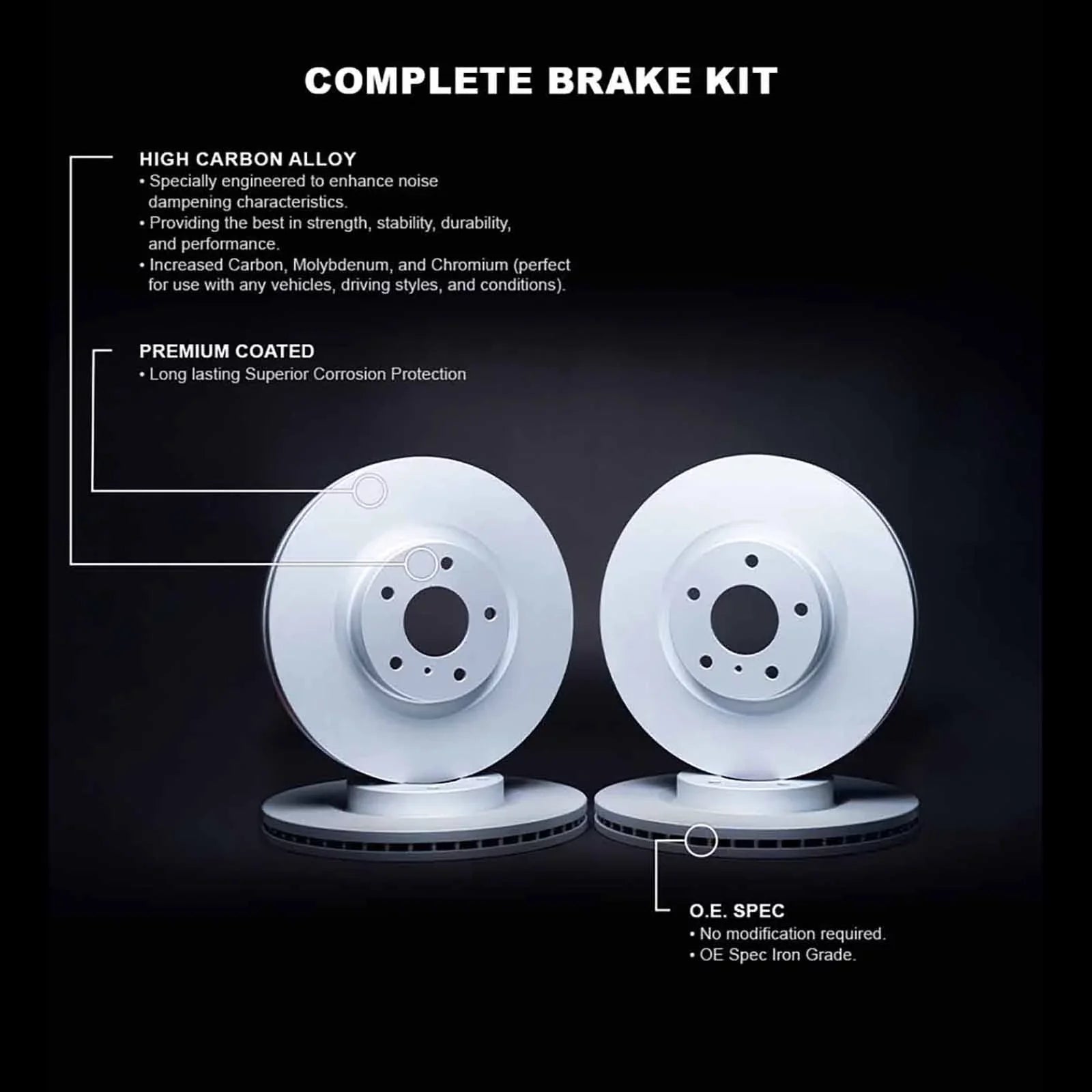 R1 Concepts Wdpn2 39029 R1 Concepts Brake Rotor Carbon Coated Fits select: 2013-2014 CHRYSizeLER 200, 2008-2009 DODGE CALIBER SizeRT-4