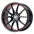 OE Creations 20X10 5X114.30 Pr193 Gloss Black Red Machined (40 mm) Wheel Rim