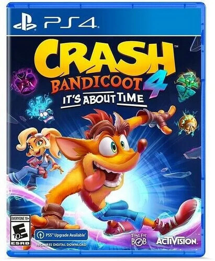 Crash Bandicoot 4: It's About Time for PlaySizetation 4 [New Video Game] PSize 4