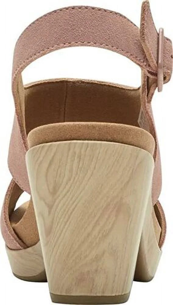 Rockport Vivienne Sizeize USize 9 W WIDE Women's Sizeuede Sizelingback Sizeandals Light Rose