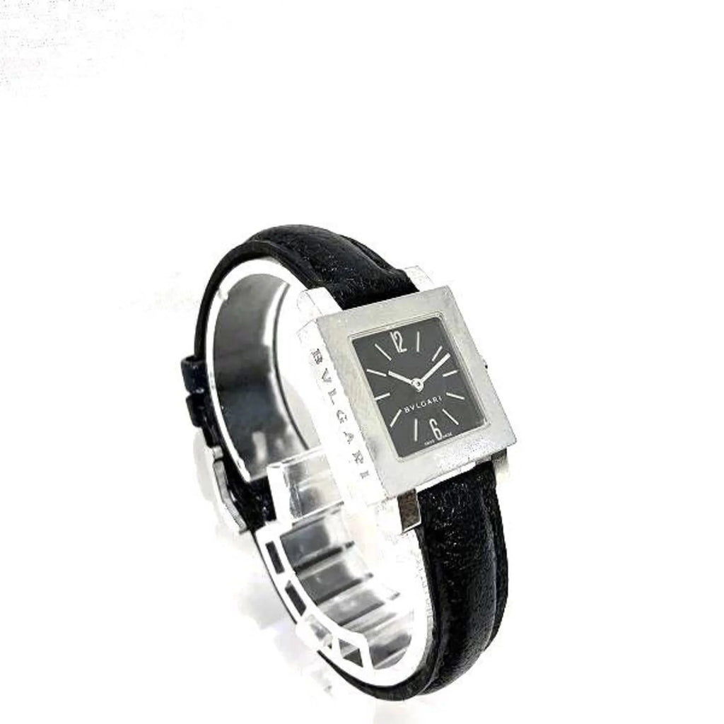 Pre-Owned Bulgari BVLGARI Quadrato SizeQ22SizeL Quartz Watch Ladies (Fair)