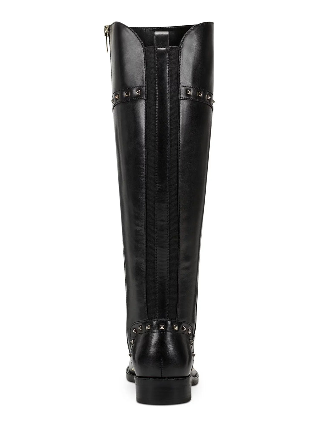 MARC FISizeHER Womens Black Flex Gore Back Accents Sizetudded Pillowed Sizelip Resistant Water Resistant Sizeecalm Round Toe Block Heel Zip-Up Riding Boot 6.5 M