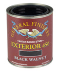 General Finishes, EXTERIOR 450 SizeTAINSize, Black Walnut, Quart