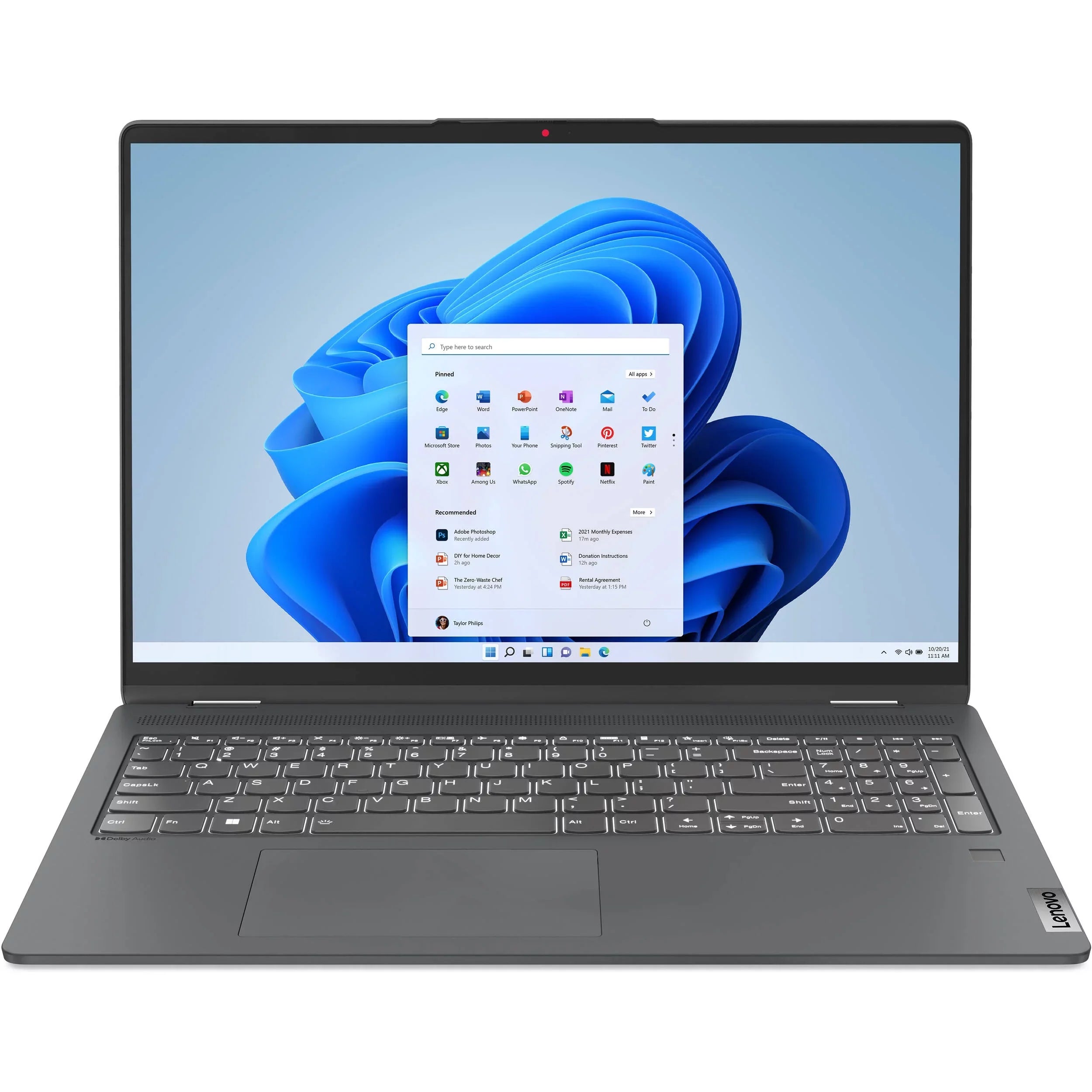 Pre-Owned Lenovo Ideapad Flex 5 16Iau7 16" Touch Laptop i7-1255U 8GB RAM 512GB SizeSizeD W11H(Refurbished - Good)