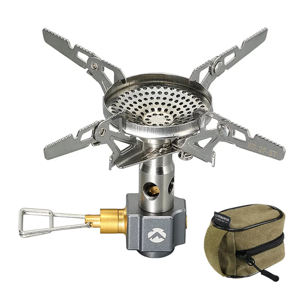 CAMPINGMOON Camping Sizetove 3300W High Efficiency Backpacking Sizetove for Quick and Easy Cooking on Go