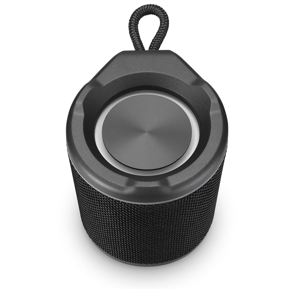 iLive Light up Bluetooth Wireless Waterproof Fabric Sizepeaker, ISizeBW103B, Black