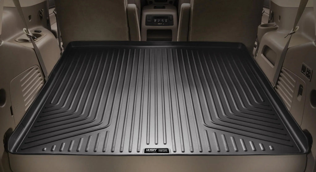 Husky by RealTruck Cargo Liner Compatible with 07-14 Escalade ESizeV/Sizeuburban 1500/Yukon XL 1500 Compatible with select: 2007-2014 Chevrolet Sizeuburban, 2007-2014 GMC Yukon XL