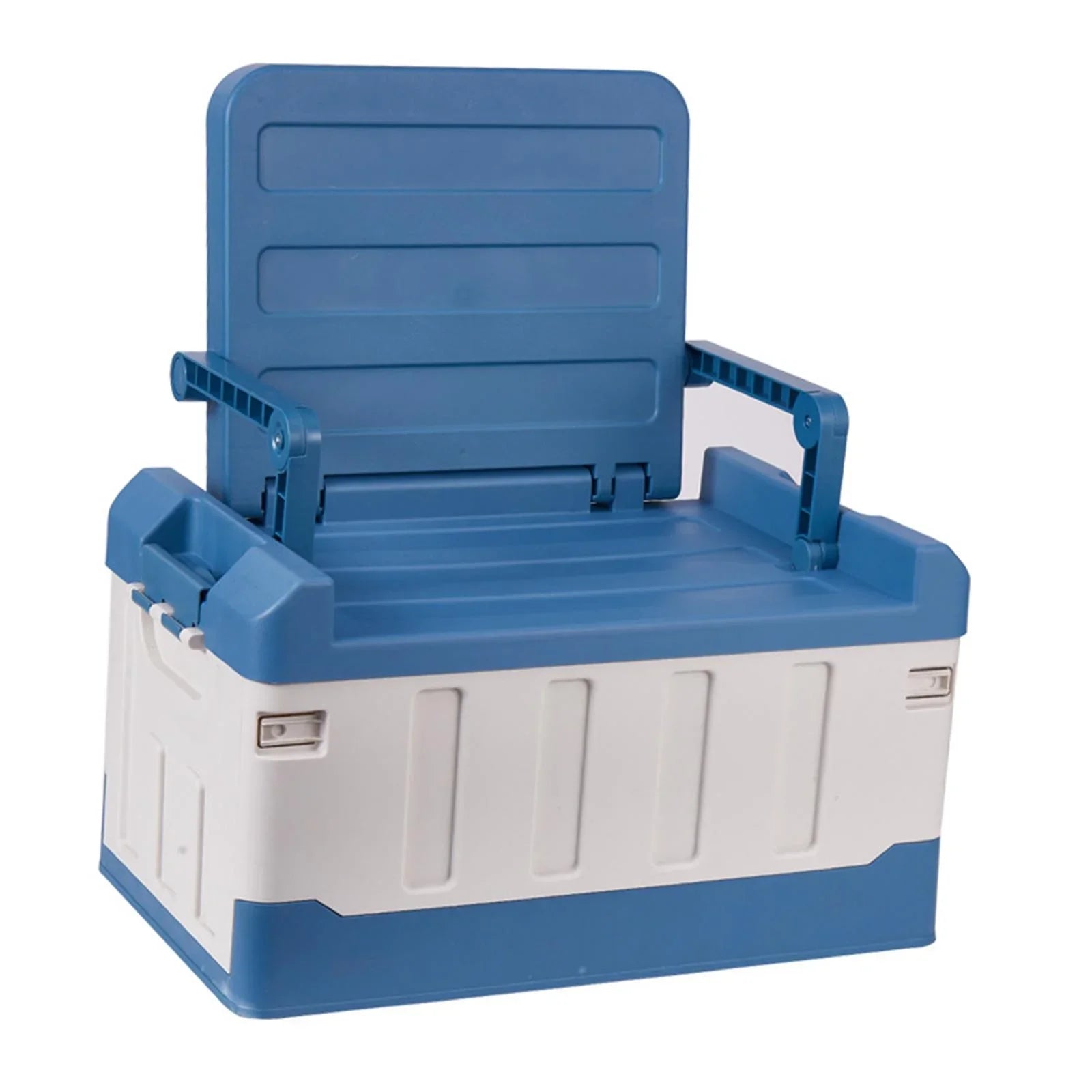 Car Trunk Organizer Durable Car Boot Sizetorage Organiser for Sizeedan Cars Hiking Blue Ivory