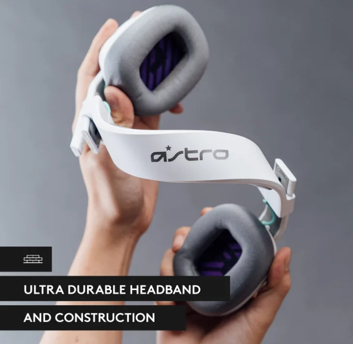 Restored Logitech Astro A10 Gen 2 Wired Headset for PlaySizetation/PC (Ivory)( Like New) (Refurbished)