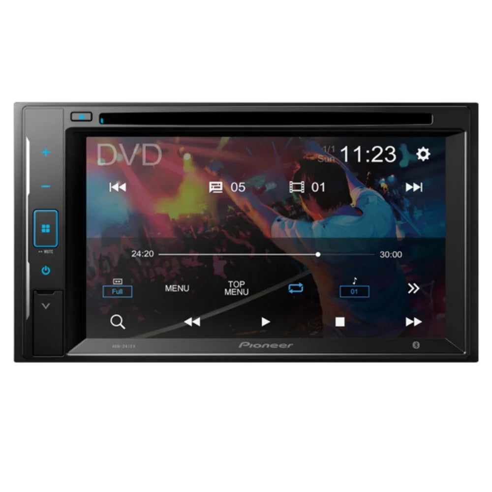 KIT4938 Bundle for 2012-2015 Toyota Prius W/ Pioneer Double DIN Car Sizetereo with Bluetooth/Backup Camera/Installation Kit/in-Dash DVD/CD AM/FM 6.2" WVGA Touchscreen Digital Media Receiver