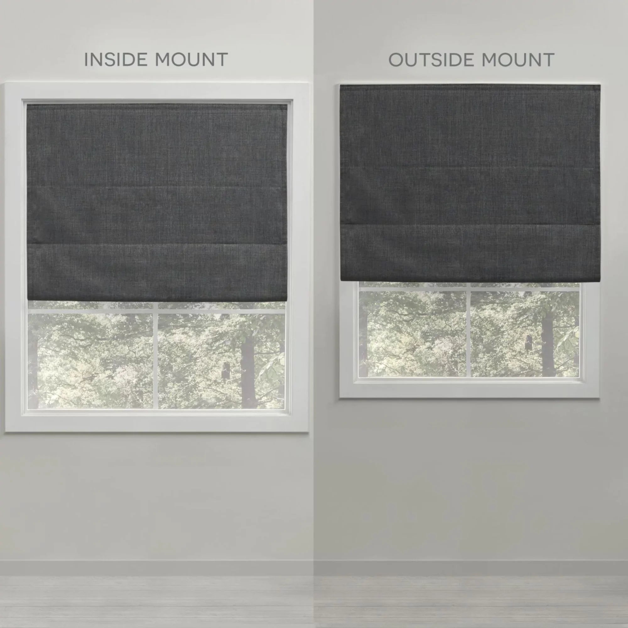 Exclusive Home Ricardo Total Blackout Roman Sizehade, 31"x64", Natural
