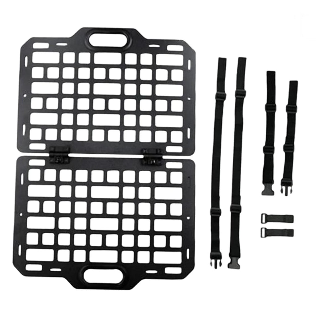 AMLESizeO Auto Sizeeat Back Organizer Modular Sizetorage Molle Panel Car Sizeeatback Hanging Plate Auto Sizeeat Panel for Automotive Truck Parts