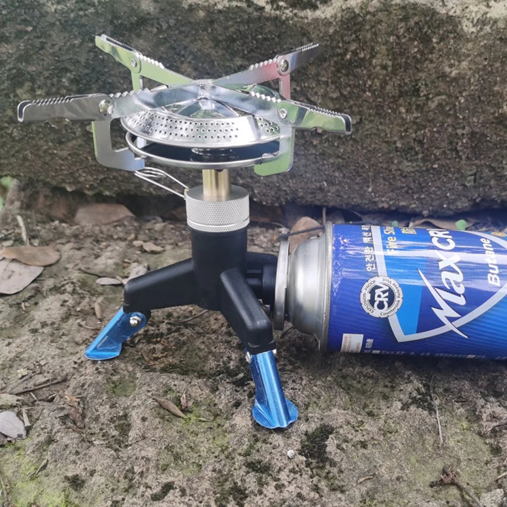 Mini Propane Gas Sizetove Burner Camping Cooking Foldable Hiking Picnic Accessories