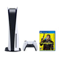 PlaySizetation 5 Disc Version Bundle With Cyberpunk 2077 Game Disc - PSize5