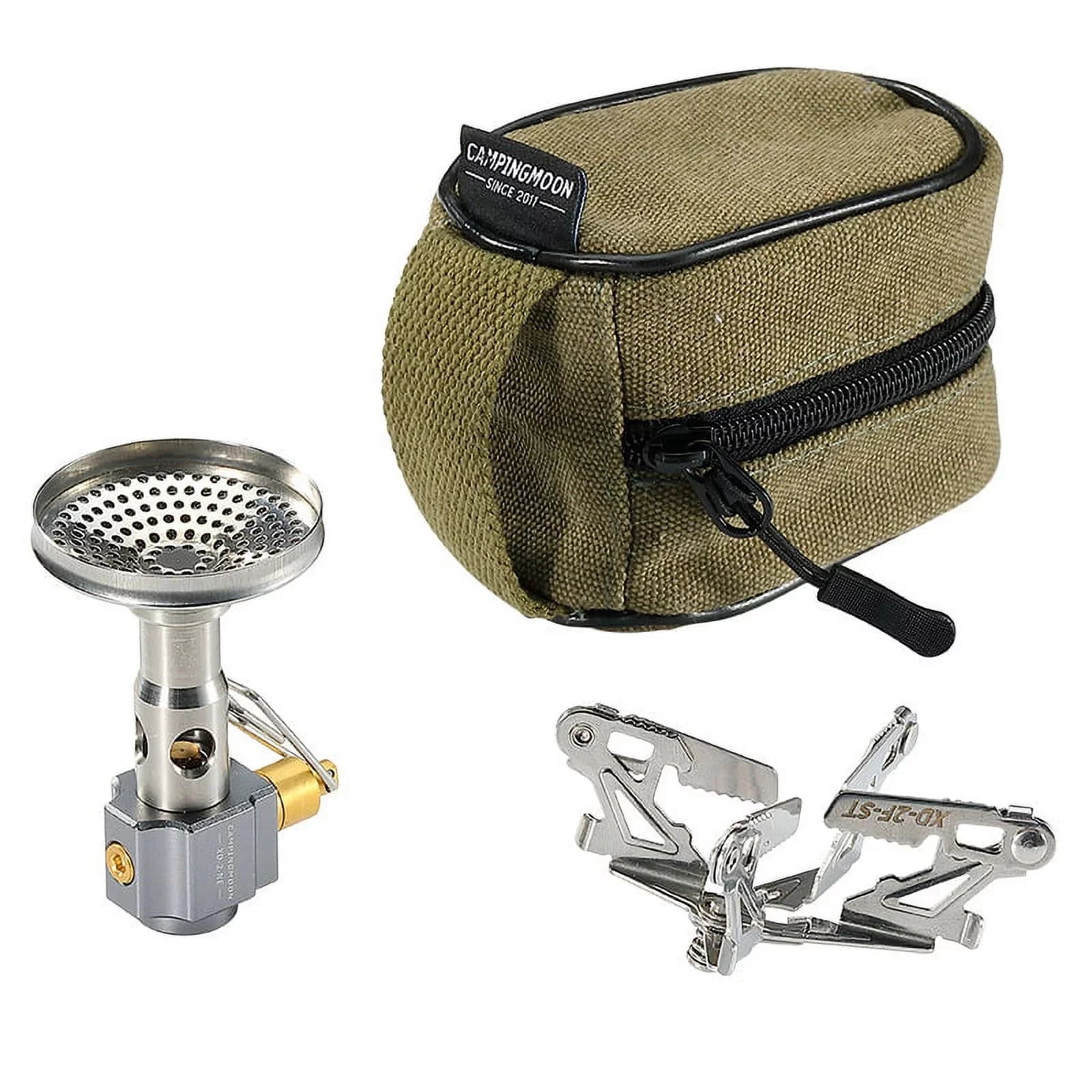 CAMPINGMOON Camping Sizetove 3300W High Efficiency Backpacking Sizetove for Quick and Easy Cooking on Go