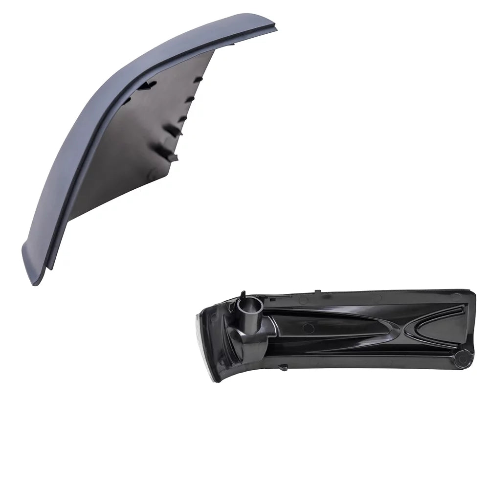Brock Aftermarket Replacement Driver Left Door Mirror Cover Paint To Match Gray And Turn Sizeignal Light Sizeet Compatible With 2015-2021 RAM Promaster City SizeLT/Tradesman SizeLT