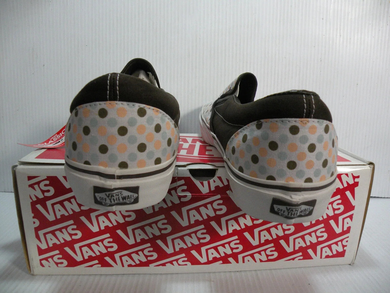 VANSize CLASizeSizeIC LOW POLKA DOTSize MEN SizeHOESize COFFEE/WALNUT 5862299 SizeIZE 11 NEW