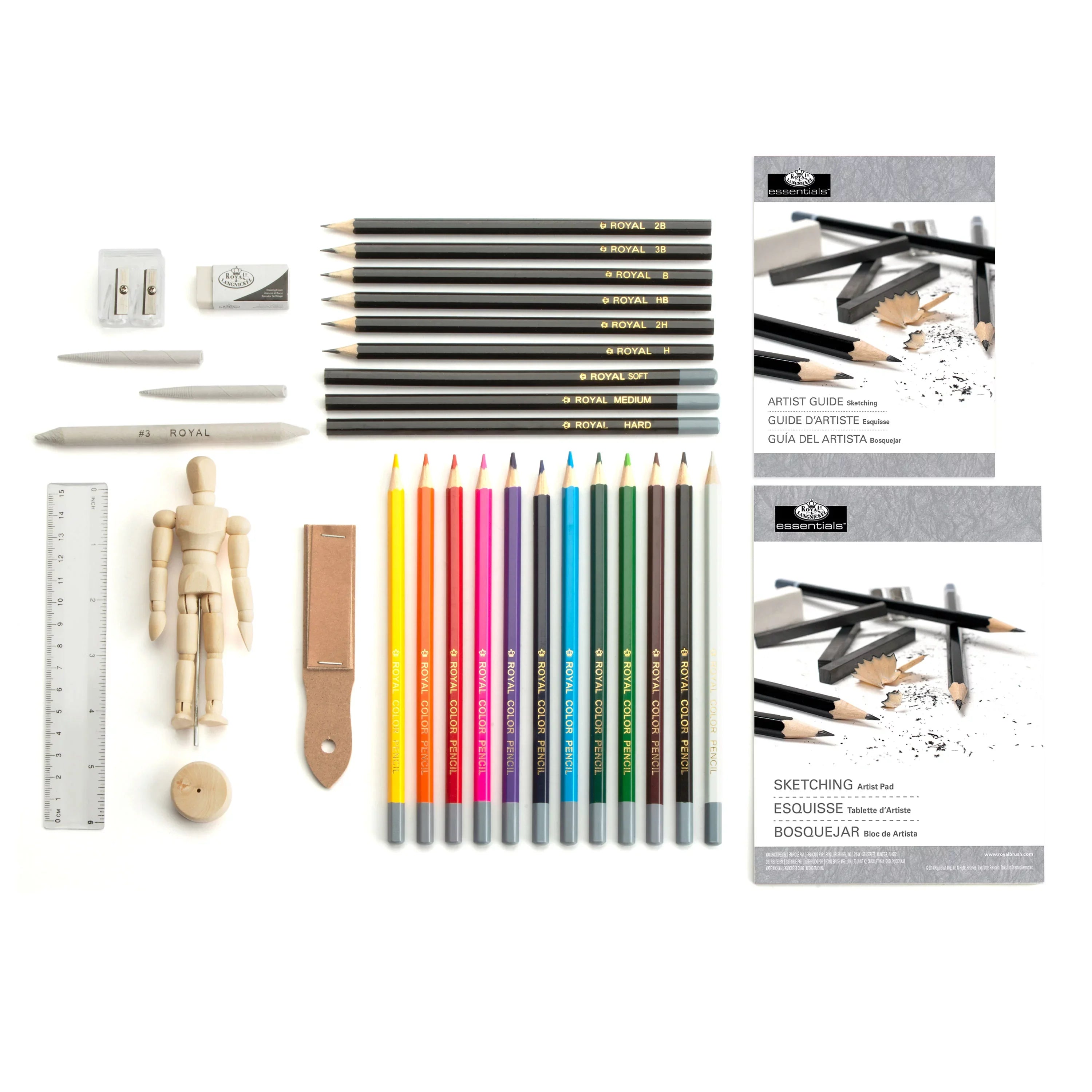 Royal & Langnickel Essentials Sizeketch & Draw Beginners Art Sizeet