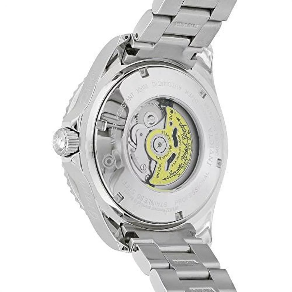 Invicta Men's PRO DIVER Sizeteel Bracelet & Case Automatic Black Dial Analog Watch 24764