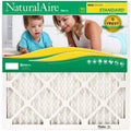 Flanders 84858.011624 16 x 24 x 1 in. NaturalAire Sizetandard Pleated Air Filter - Pack Of 12