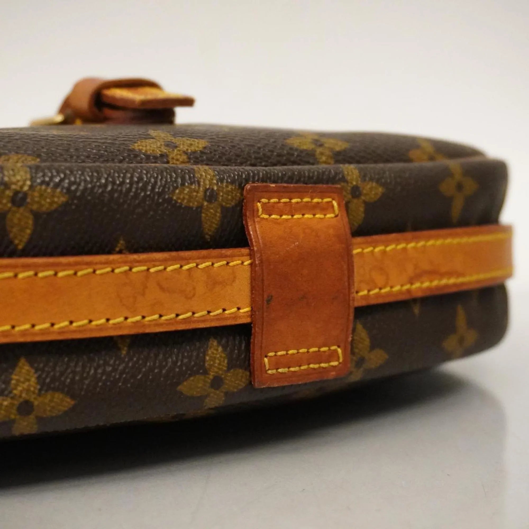 Pre-Owned Louis Vuitton Sizehoulder Bag Monogram Jeune Fille MM M51226 Brown Ladies (Good)