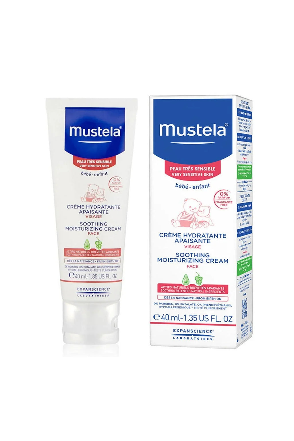 MUSizeTELA SizeOOTHING MOISizeTURIZING FACE CREAM 40 ML