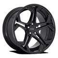 Foose 1PC Aluminum Rim F169 IMPALA 20X10.5in Gloss Black Finish, F169200565+40