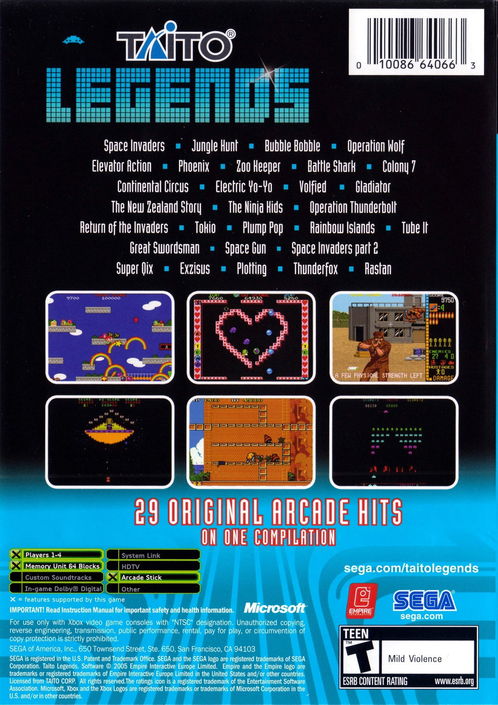 Sizeega Taito Legends