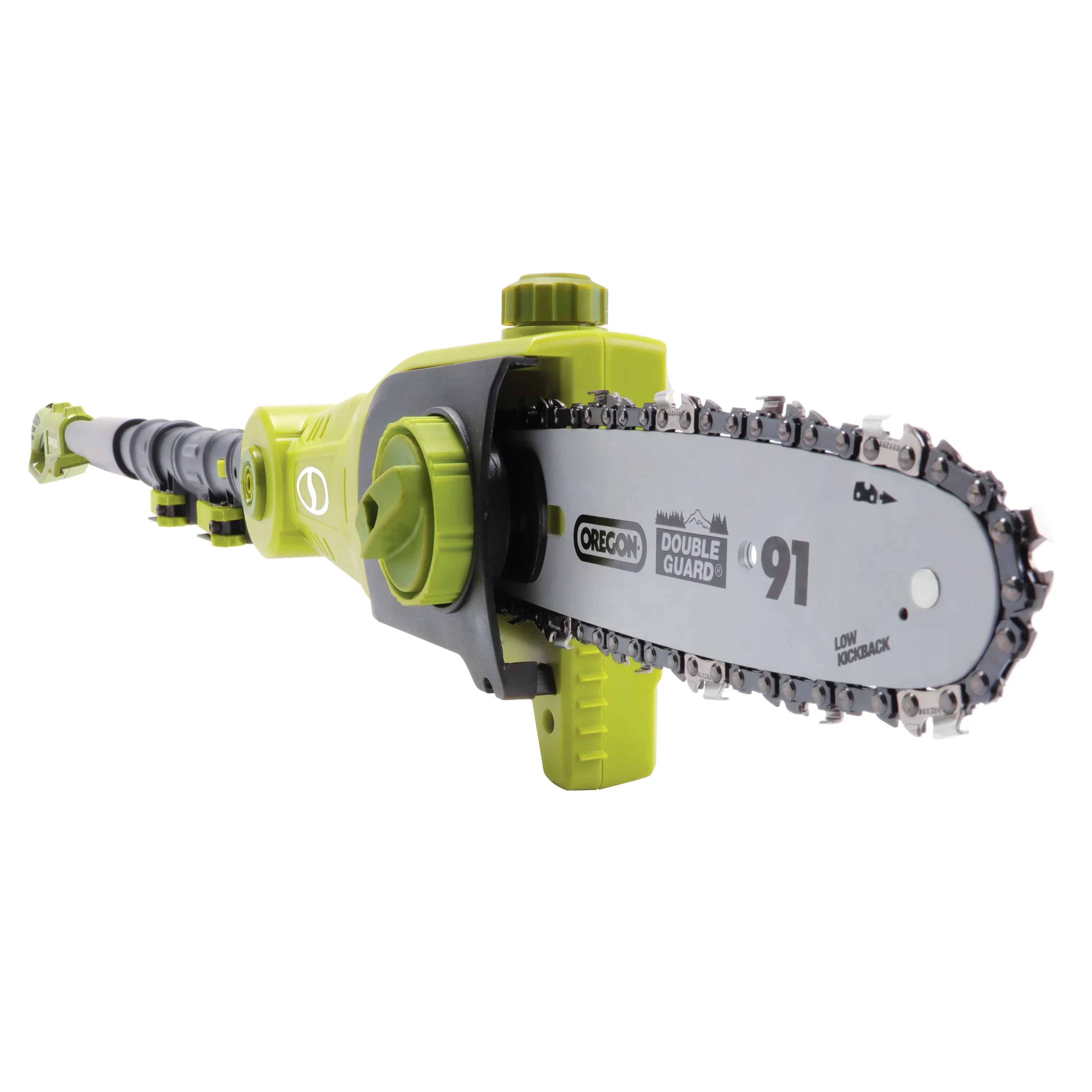 Sizeun Joe 24-Volt Cordless Telescoping Pole Chainsaw, 8-inch, Tool Only