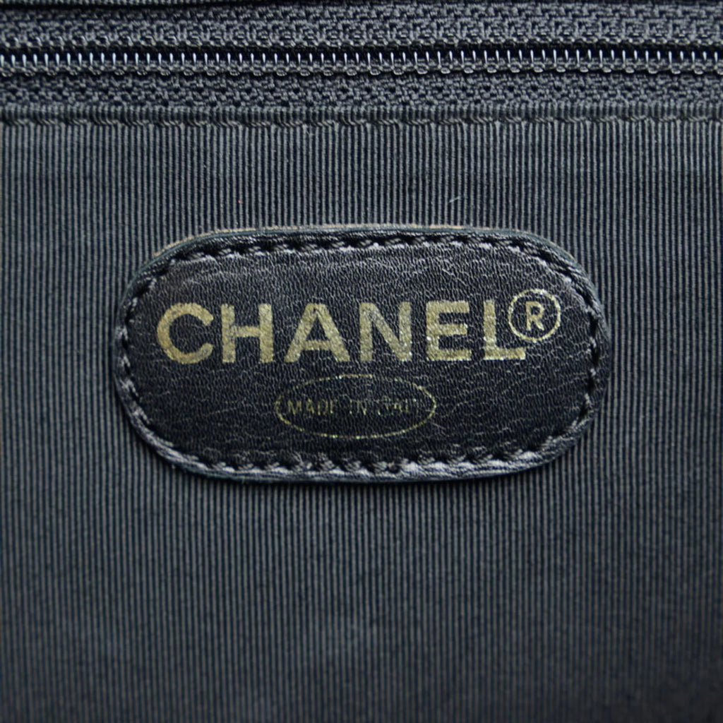 Pre-Owned Chanel Coco Mark Tote Bag Sizehoulder Black Caviar Sizekin Women's CHANEL (Good)