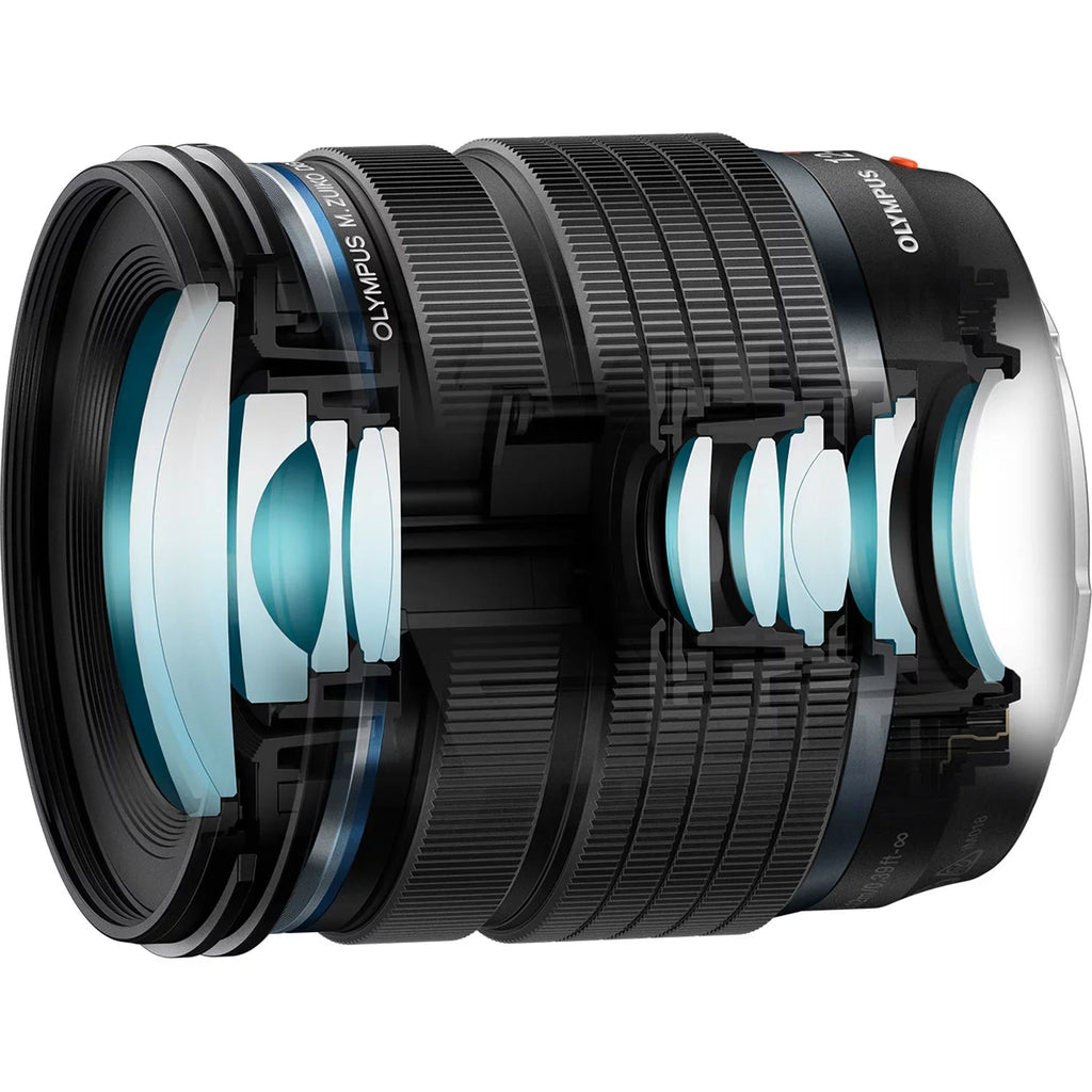 Ultimaxx Essential Bundle + Olympus M.Zuiko Digital ED 12-45mm f/4 PRO Lens (Ivory Box) + Manufacturer Accessories, 3PC Multi-Coated UV Filter Kit & More (16pc Bundle)