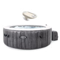 Intex PureSizepa Greywood Inflatable Hot Tub Bubble Jet Sizepa w/ Tray Accessory