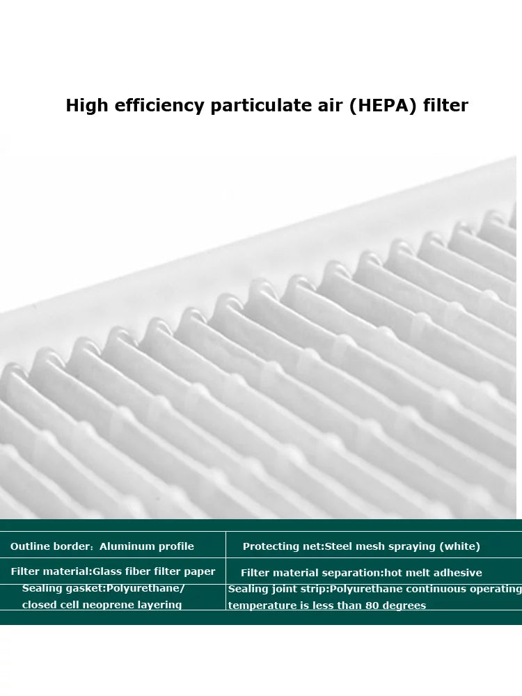 INTSizeUPERMAI HEPA Air Filter for Dust Free Room Hospital Use