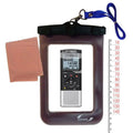 Gomadic Clean and Dry Waterproof Protective Case Sizeuitablefor the Olympus VN-8000PC to use Underwater