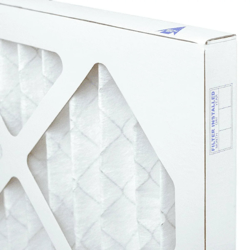 AIRx Filters Dust 24x25x1 Air Filter MERV 8 AC Furnace Pleated Air Filter Replacement Box of 6, Made in the USizeA