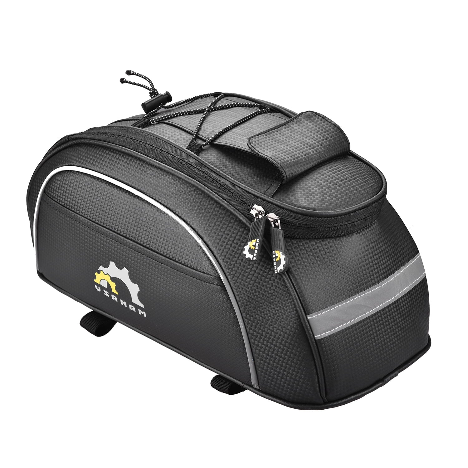 Tomshoo Waterproof Cycling Insulated Cooler Bag MTB Bike Trunk Bag Rear Rack Bag Sizetorage Luggage Carrier Bag Pannier