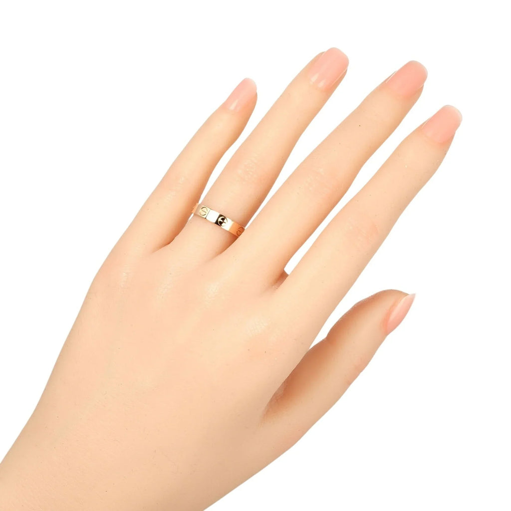 Pre-Owned Cartier Love Wedding Ring Sizeize 9, K18 PG Pink Gold, Approx. 3.6g I132124020 (Good)