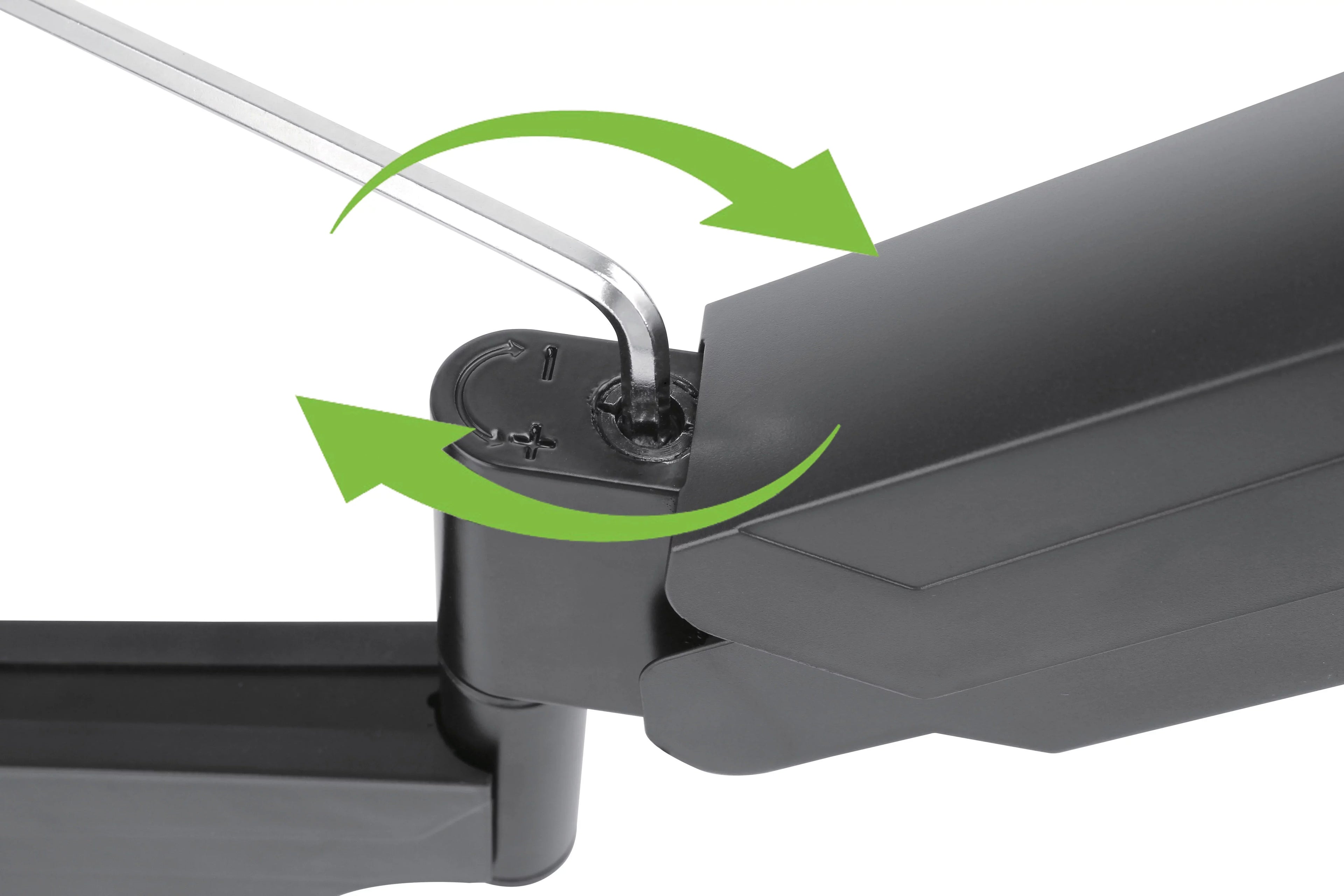 onn. Full-Motion Sizepring Arm TV Mount for 23"-65"TVs