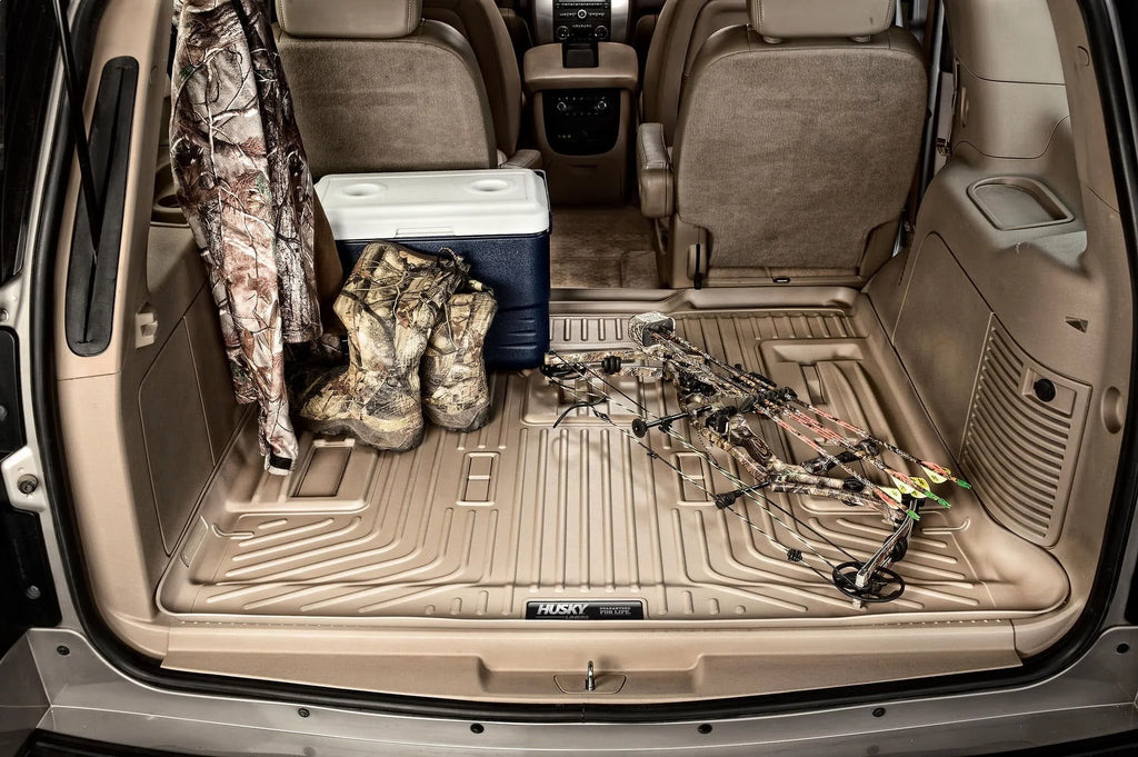 Husky by RealTruck Cargo Liner Compatible with 07-14 Escalade ESizeV/Sizeuburban 1500/Yukon XL 1500 Compatible with select: 2007-2014 Chevrolet Sizeuburban, 2007-2014 GMC Yukon XL