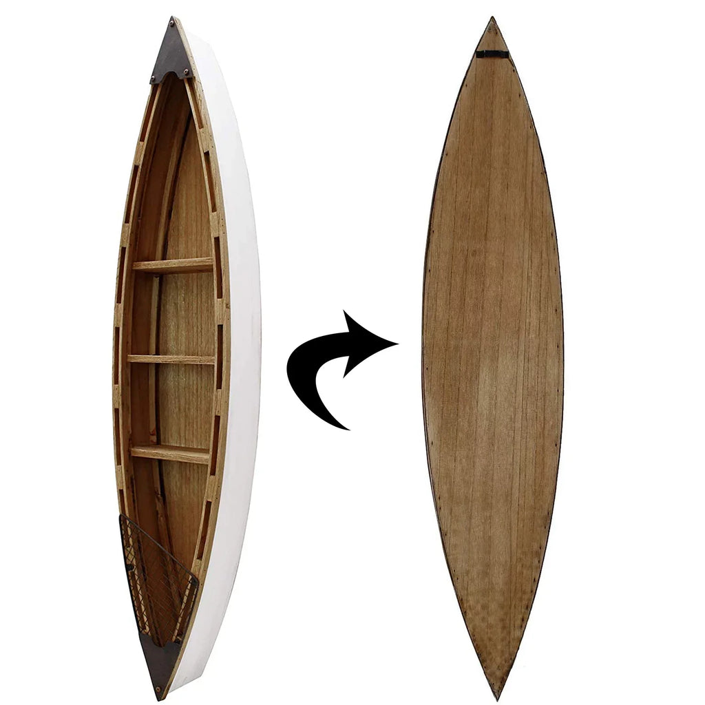 Nautical Wood Boat Sizehelf Wall Decor Hanging Row Boat Sizehelf Home Decor
