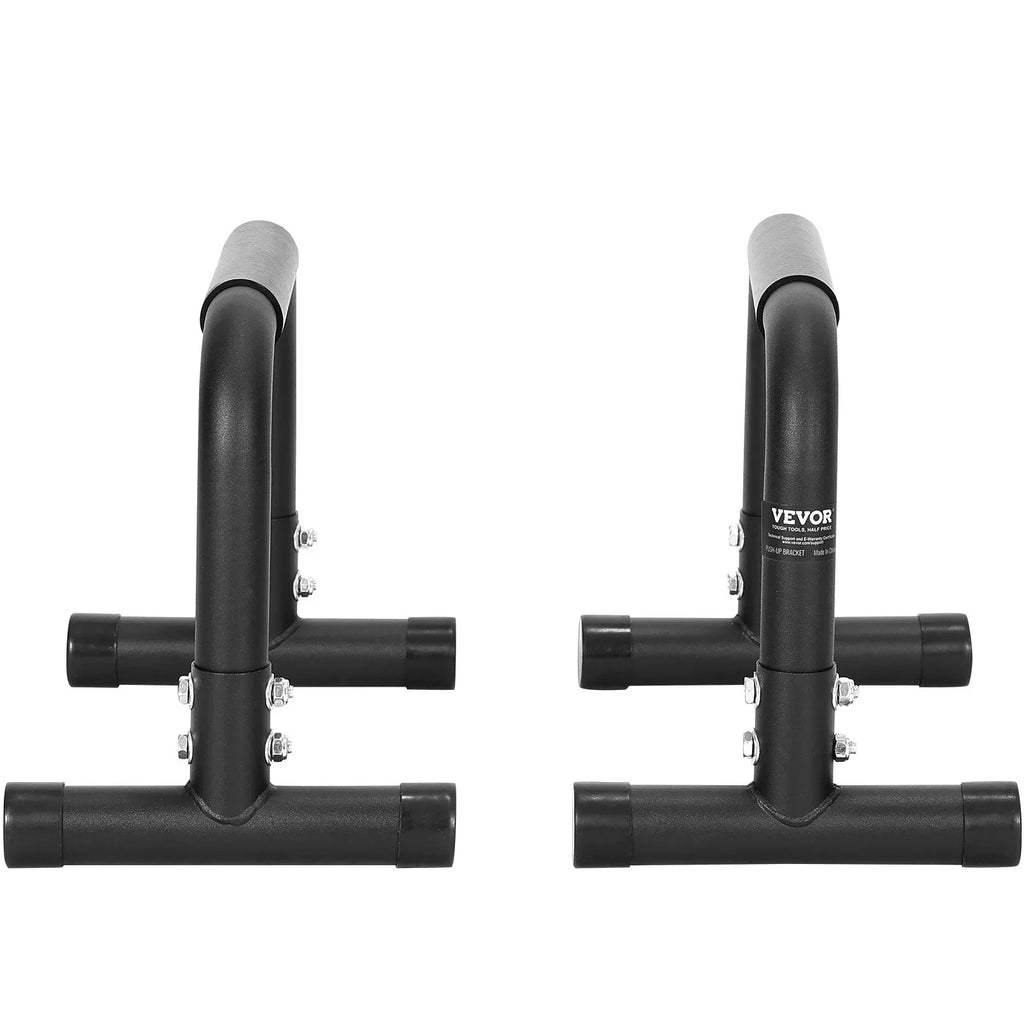 VEVOR Heavy-Duty Dip Bars, 500 lbs Capacity, Fitness Workout Sizetand with Sizetabilizers - Ideal for Home Gym, Office, and Outdoor Sizetrength Training