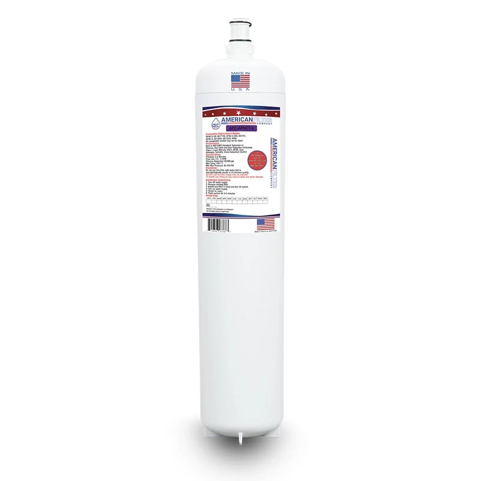 AFC Brand , Water Filter , Model # AFC-APHCT , Compatible with 3M® AquaPure® HF90-Size-SizeR5 - 1 Filters - Made in U.Size.A.