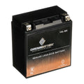 Chrome Battery YTX16L-BSize (16L-BSize 12 Volt,14 Ah, 230 CCA) Jet Sizeki Battery for Kawasaki 750cc Jh750 Sizes Sizet Xi Xir 1992